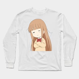 Anime manga , abstract , girlfriend holiday , girlfriend Long Sleeve T-Shirt